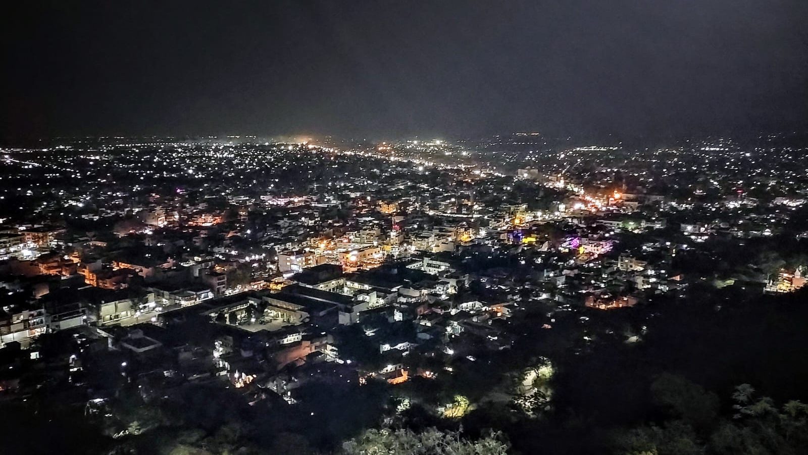 Dewas night view